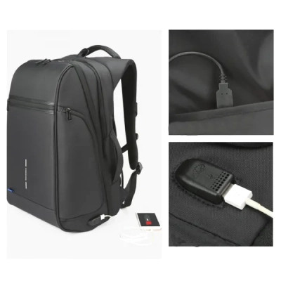 Рюкзак для ноутбука Kingsons 17&quot; laptop backpack Black (KS3199W)