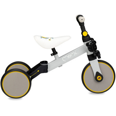 Біговел MoMi Loris 3 в 1 велосипед Yellow (ROBI00040)