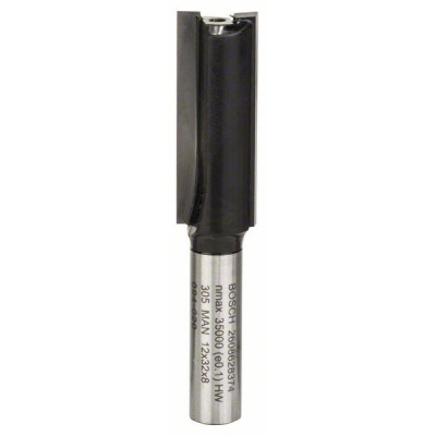 Фреза Bosch Professional пазова з двома лезами, Std, S8, D12, L32 (2.608.628.374)