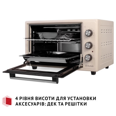 Електропіч Perfelli SIERRA 37 IVORY