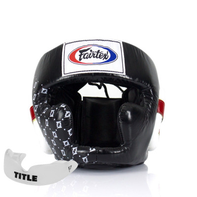 Боксерський шолом Fairtex HG10 Black L (HG10_L_Black)