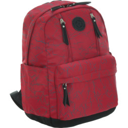 Рюкзак шкільний Cabinet Fashion 15&quot; жіночий 16 л Червоний (O97001)