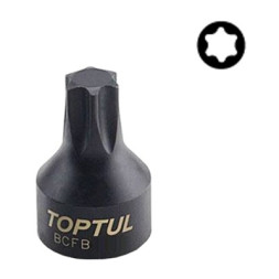 Головка торцева Toptul TORX T8 1/4&quot; цільна (BCFB0808)