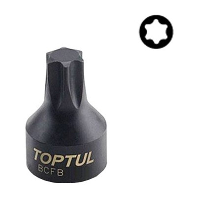 Головка торцева Toptul TORX T8 1/4&quot; цільна (BCFB0808)
