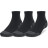 Шкарпетки Under Armour 1379510-001 Performance Tech 3 пари Qtr чорний XL (196884001117)