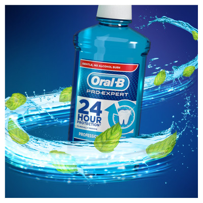 Ополіскувач для порожнини рота Oral-B Pro-Expert Professional Protection Свіжа М&#039;ята 500 мл (4015600572969)