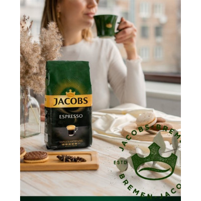 Кава JACOBS Espresso в зернах 1 кг (prpj.39187)