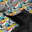 Шлея для собак WAUDOG Clothes з QR паспортом &quot;Бетмен комікс&quot; XS1 (1001-4005)