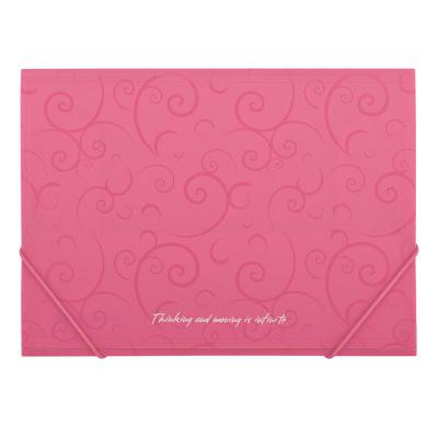 Папка на резинках Buromax А4, BAROCCO, pink (BM.3914-10)