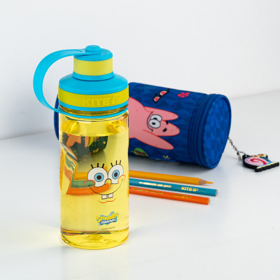 Поїльник-непроливайка Kite Sponge Bob, 500 мл, жовта (SB25-397)