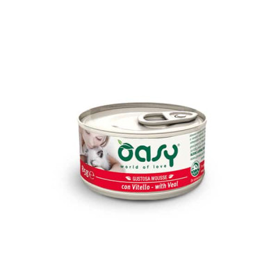 Консерви для котів OASY Телятина 85 г (8053017342832)