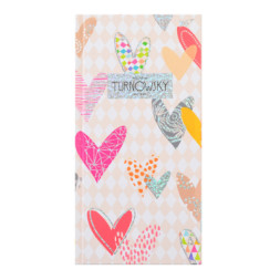 Блокнот Yes 100 * 200мм 96 л &quot;Turnowsky.Pattern heart&quot; лінія (151445)