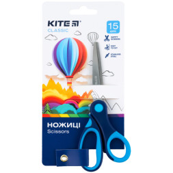 Ножиці Kite дитячі Classic синій 15 см (K-126-2)