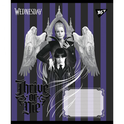 Зошит Yes Wednesday Таємничі уроки А5 48 аркушів лінія (768275)