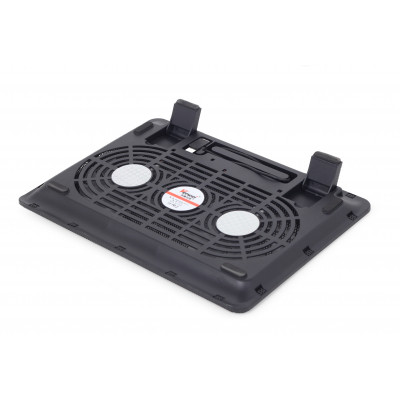 Підставка до ноутбука Gembird до 15&quot;, 2x125 mm fan, black (NBS-2F15-01)