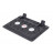 Підставка до ноутбука Gembird до 15&quot;, 2x125 mm fan, black (NBS-2F15-01)