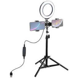 Набір блогера Puluz Ring USB LED lamp 6.2&quot;+ tripod 0.7m (PKT3037)