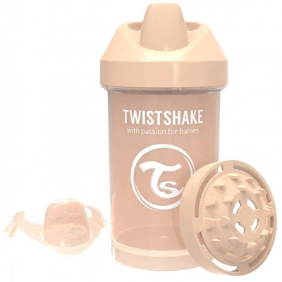 Поїльник-непроливайка Twistshake 300 мл 78277 бежева (69890)
