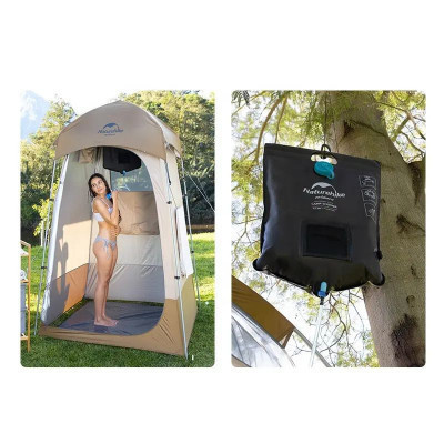 Душ портативний Naturehike NH21SJ032 20 л чорний (6927595778654)