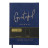 Книга записна Buromax Grateful А5 96 аркушів, без лініювання синій (BM.295019-02)