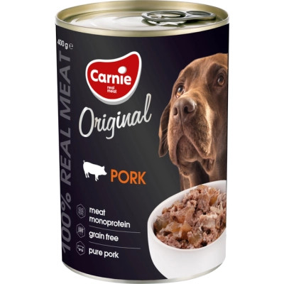 Консерви для собак Carnie Original Mono Protein Курка з овочами 400 г (4820255193496)