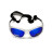 Сонцезахисні окуляри BluWater Hydro Silver Polarized (G-Tech blue) Anti-Fog Сині дзеркальні в сріблястій оправі (BW-HYDS-GTB12)