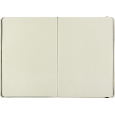 Книга записна Buromax Etalon 125x195 мм 96 листів без лінівки обкладинка зі штучної шкіри Синя (BM.291060-02)