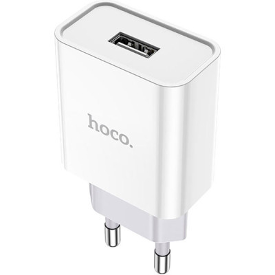 Зарядний пристрій HOCO C81A White (6931474727930)