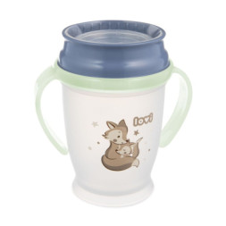 Поїльник-непроливайка Lovi 360 250 мл Night&amp;Day Fox (1/611)