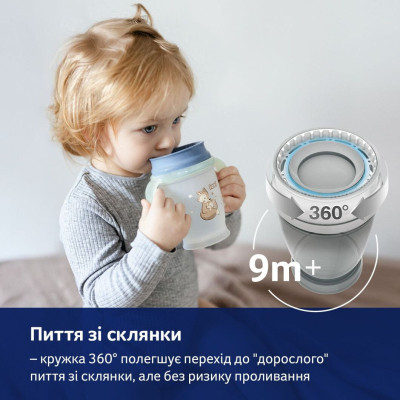 Поїльник-непроливайка Lovi 360 250 мл Night&amp;Day Fox (1/611)