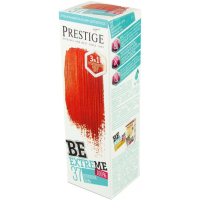 Відтінковий бальзам Vip&#039;s Prestige Be Extreme 37 - Вогняна лава 100 мл (3800010509503)