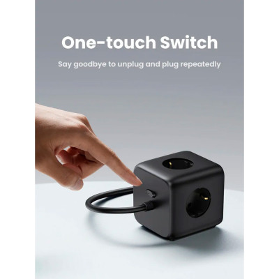 Зарядний пристрій Ugreen 4xUSB 65W DigiNest Cube (2хUSB-C+2xUSB-A) CD268 (60113)