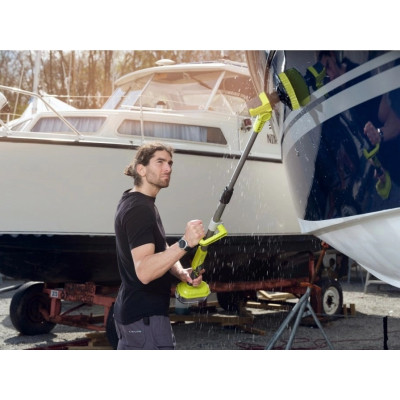 Щітка для миття Ryobi ONE+ R18TPS 18В, диск 15см, 210 об/хв, IPX7 (без АКБ та ЗП) (5133004847)
