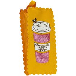 Пенал Cool For School 1 відділення Жовтий (J-2609-yellow)
