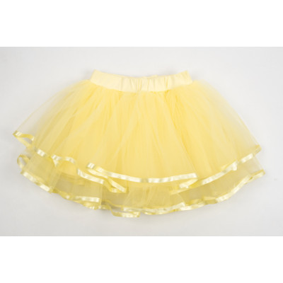 Спідниця дитяча Breeze фатинова багатошарова (7362-152G-yellow)