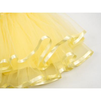 Спідниця дитяча Breeze фатинова багатошарова (7362-152G-yellow)