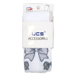 Колготки дитячі UCS Socks з бантиком (M0C0301-1125-86G-white)