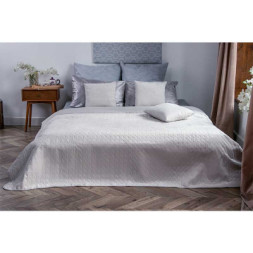 Покривало Руно двостороннє декоративне Velour Ice 180х220 см (340.55_Ice)