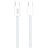 Дата кабель USB-C to USB-C 1.5m 60W white XO (NBQ260B_С_White)
