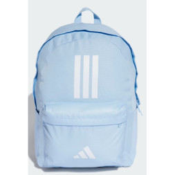 Рюкзак туристичний Adidas Clsc Bars 3S IS7045 27,5L блакитний, білий (4067901820386)