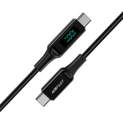 Дата кабель USB-C to USB-C 2.0m 100W with display C6-03 Acefast (6974316281054)