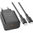 Зарядний пристрій BOROFONE BA71A charger set (C to iP) Black (BA71ACLB)