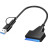 Адаптер USB3.0 Type-A/C HDD 2,5&quot; SATA II/III / SSD Dynamode (DM-AD-SATA-U3)
