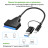 Адаптер USB3.0 Type-A/C HDD 2,5&quot; SATA II/III / SSD Dynamode (DM-AD-SATA-U3)
