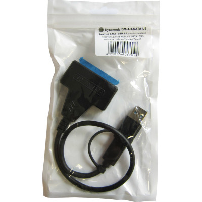 Адаптер USB3.0 Type-A/C HDD 2,5&quot; SATA II/III / SSD Dynamode (DM-AD-SATA-U3)