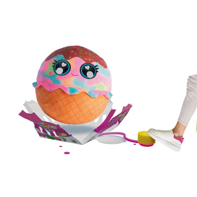 М&#039;яка іграшка Biggies серії Little Foodies - Морозиво (надувна іграшка, насос) (BIG002-IC)