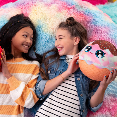 М&#039;яка іграшка Biggies серії Little Foodies - Морозиво (надувна іграшка, насос) (BIG002-IC)