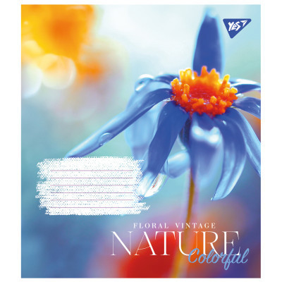 Зошит Yes Nature colorful 24 аркушів лінія (767045)
