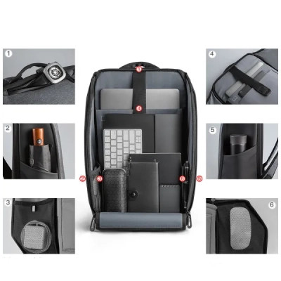 Рюкзак для ноутбука Kingsons 15.6&quot; laptop backpack Dark Grey (KS3203W-B)