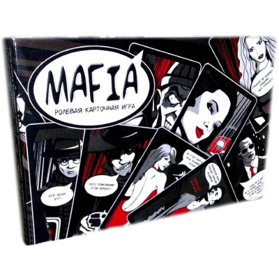 Настільна гра Danko Toys Мафія в стилі коміксів, російська (DTG52)